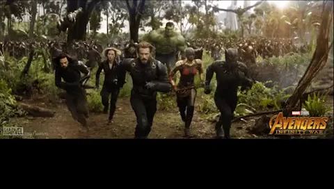 Avengers: Infinity War scene