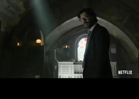 Money Heist scene
