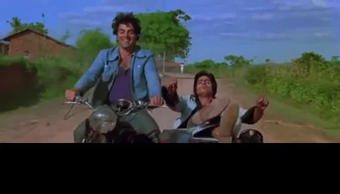Sholay scene
